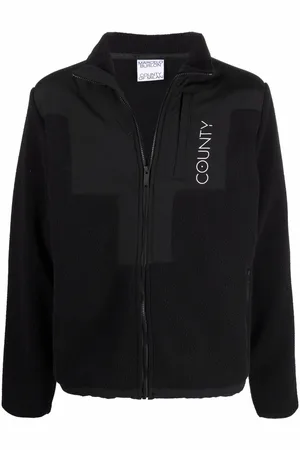 MARCELO BURLON Lightweight zipped jacket