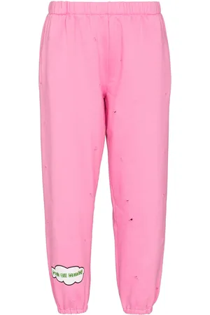 Natasha Zinko Monday distressed track pants