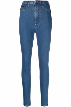 Philipp Plein High-waist jegging jeans