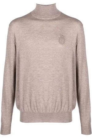 BILLIONAIRE Fine knit turtleneck jumper