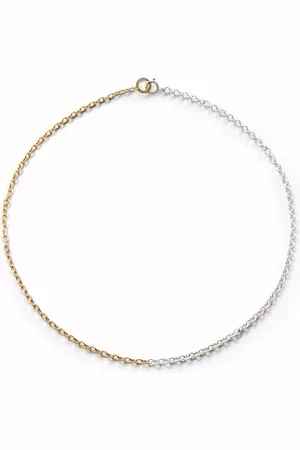 NORMA JEWELLERY Tucana two-tone necklace