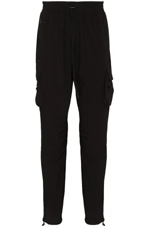 Represent 247 toggle-fastening track pants