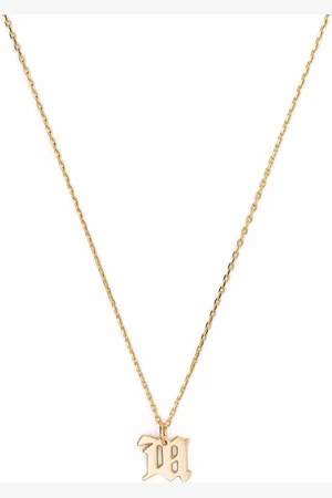MISBHV Logo pendant necklace