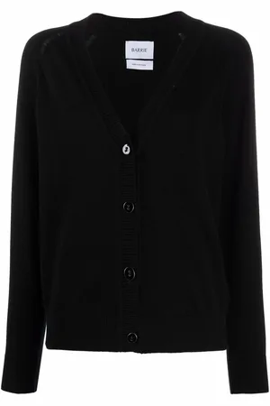 Barrie Rib-trimmed cashmere cardigan