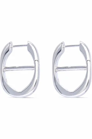 CAPSULE ELEVEN Chain hoop earrings