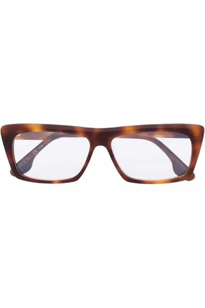 Victoria Beckham Angular rectangular-framed glasses