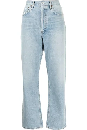 AGOLDE High-rise straight-leg jeans