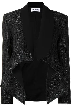 MATICEVSKI Draped blazer jacket