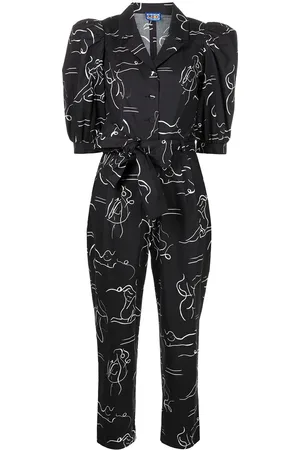 LHD Casitas illustration-print jumpsuit