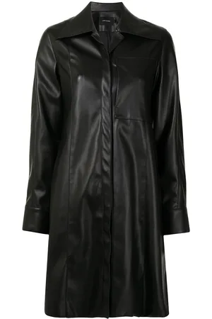 Low Classic Oversized-collar long shirt