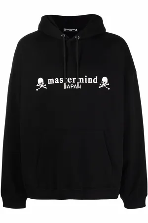 MASTERMIND Skull-print cotton hoodie