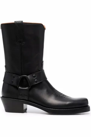 Buttero Embroidered ankle boots
