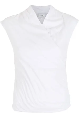 AMIR SLAMA V-neck blouse