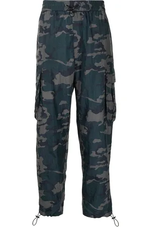 Ports V Camouflage-print cargo trousers