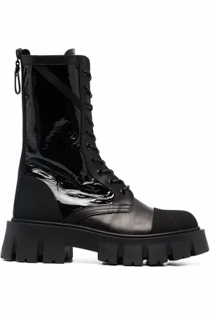 Premiata Lace-up leather boots