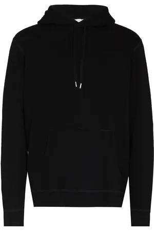 Sunspel Drawstring cotton hoodie