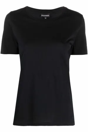 Emporio Armani Round-neck cotton T-shirt
