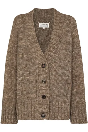 Maison Margiela Oversized mélange cardigan