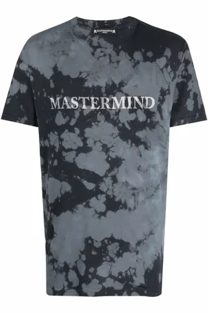 MASTERMIND Bleached-effect cotton T-shirt