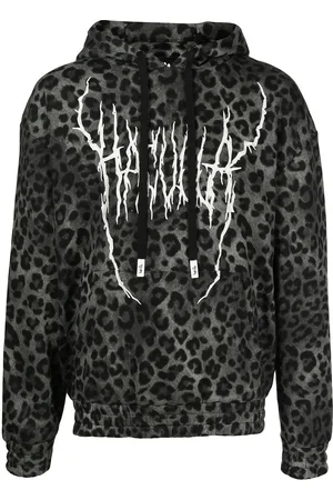 HACULLA Leopard-print logo hoodie