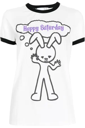 Natasha Zinko Happy sunday-print T-shirt