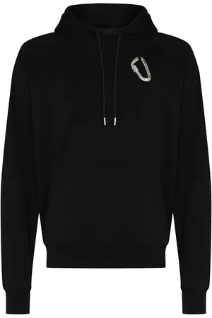 HELIOT EMIL Carabiner cotton hoodie