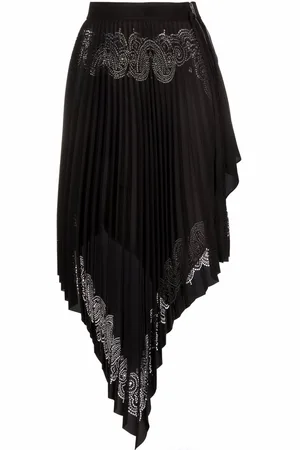 Givenchy Pleated asymmetric skirt