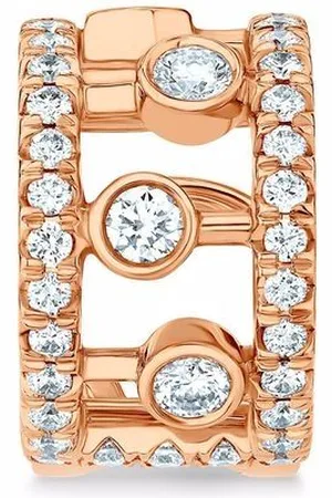De Beers 18kt rose gold Dewdrop diamond ear cuff
