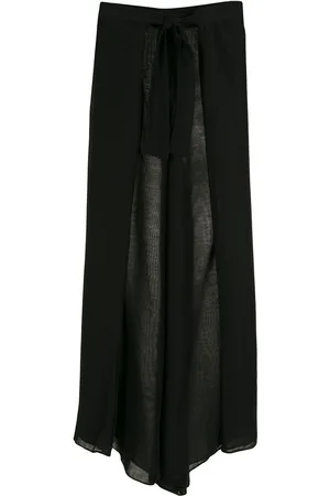 AMIR SLAMA Box-pleat palazzo pants