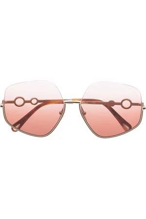 Chloé Oversized-frame gradient sunglasses