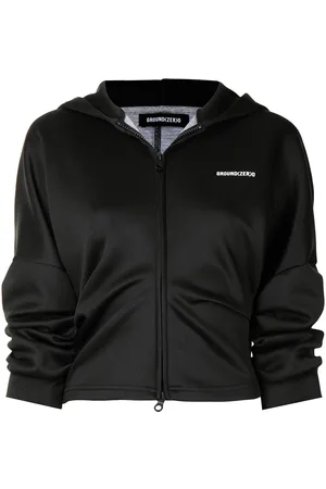 Ground Zero Draped-sleeve zipped hoodie