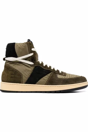 Rhude Rhecess panelled high-top sneakers
