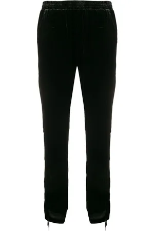 Gold Hawk Gathered sides cropped trousers