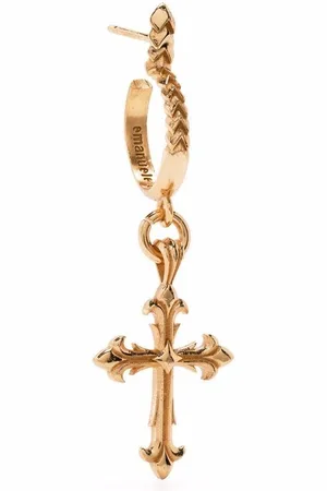 EMANUELE BICOCCHI Fleury cross charm single earring