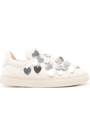 PORTS 1961 Heart-embellished low-top sneakers