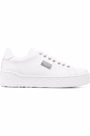 Philipp Plein Logo-plaque lace-up sneakers