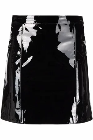 Manokhi Vinyl leather mini skirt