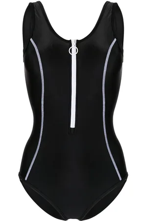 Duskii Tamara zip-up swimsuit