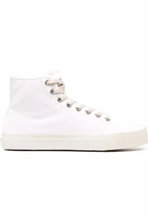 Maison Margiela Tabi high-top canvas sneakers
