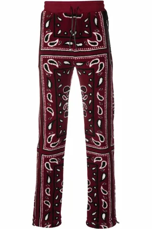 AMIRI Bandana Paisley fleece trousers