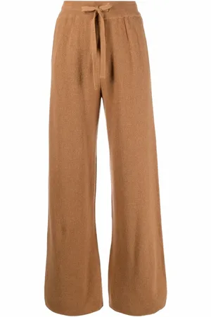 Nanushka Ribbed-knit wide-leg trousers