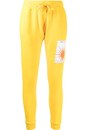 LA DETRESSE Logo-patch cotton-blend track trousers