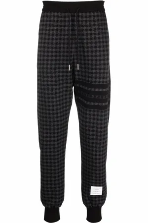 Thom Browne Houndstooth-check track pants