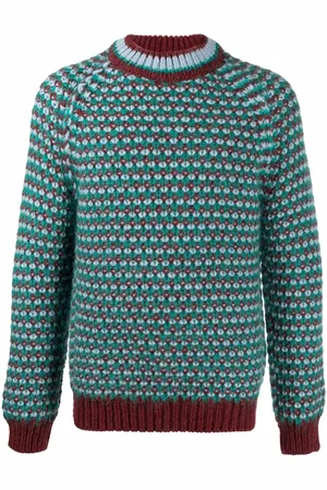 Marni Patterned-knit jumper