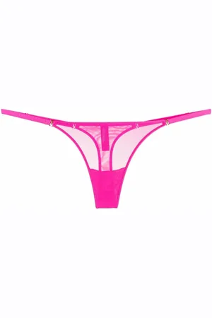 MAISON CLOSE Semi-sheer string