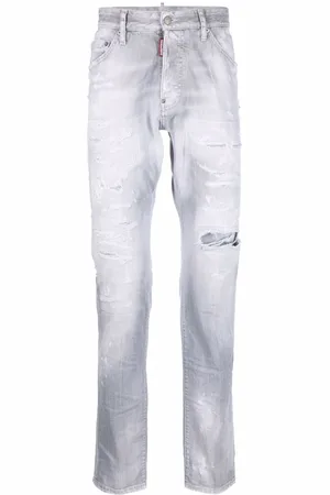 Dsquared2 Mid-rise distressed jeans