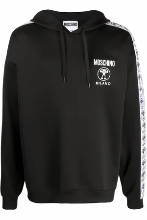 Moschino Logo-tape hoodie