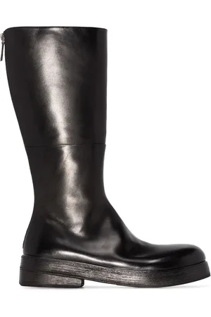 MARSÈLL Zip-up leather boots