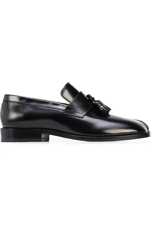 Maison Margiela Tabi tassel-detail leather loafers