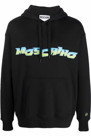 Moschino Logo-print pullover hoodie